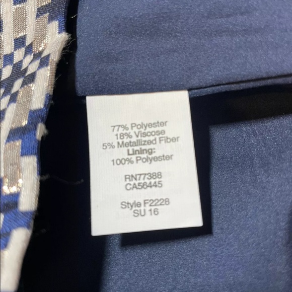 NWT J Crew Factory Skirt Size 8 F2228 Side Pockets , Front Pleats Multicolor - Picture 5 of 9